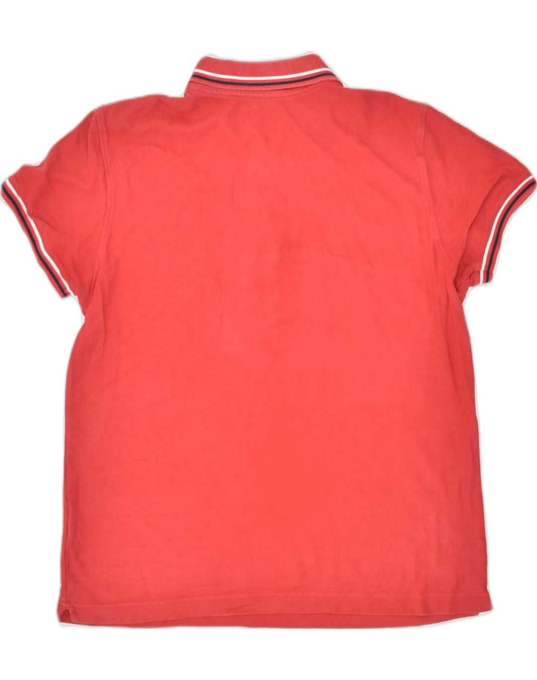 LOTTO Mens Polo Shirt Medium Red Cotton | Vintage | Thrift | Second-Hand | Used Clothing | Messina Hembry 