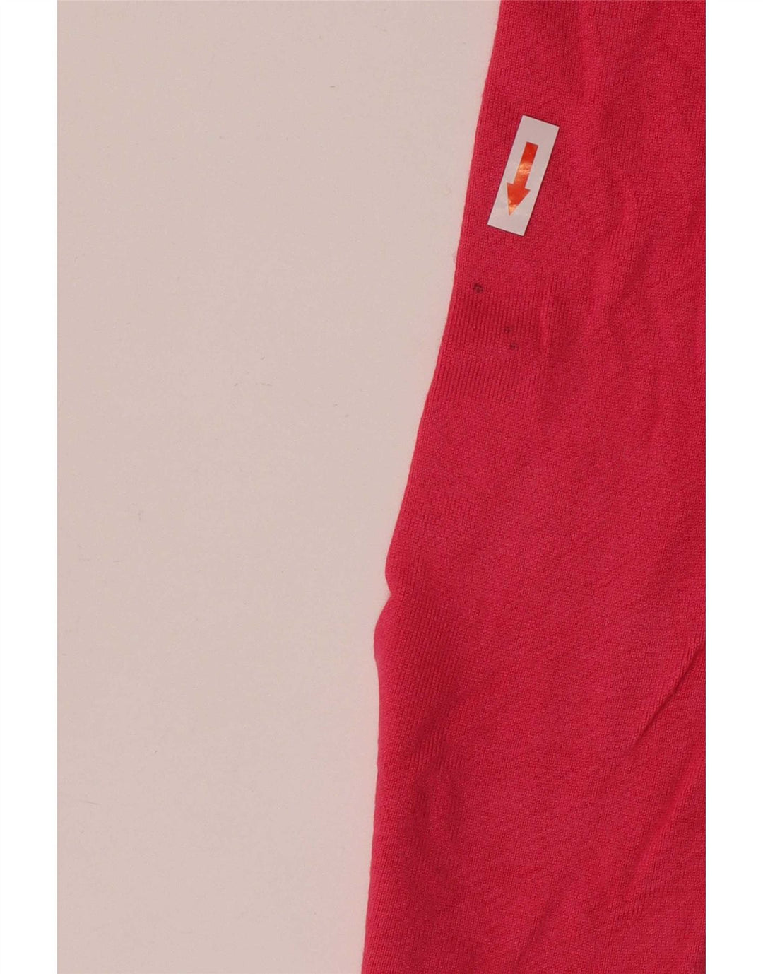 Marks & Spencer Womens Crop Cardigan Sweater UK 12 Medium Pink Viscose