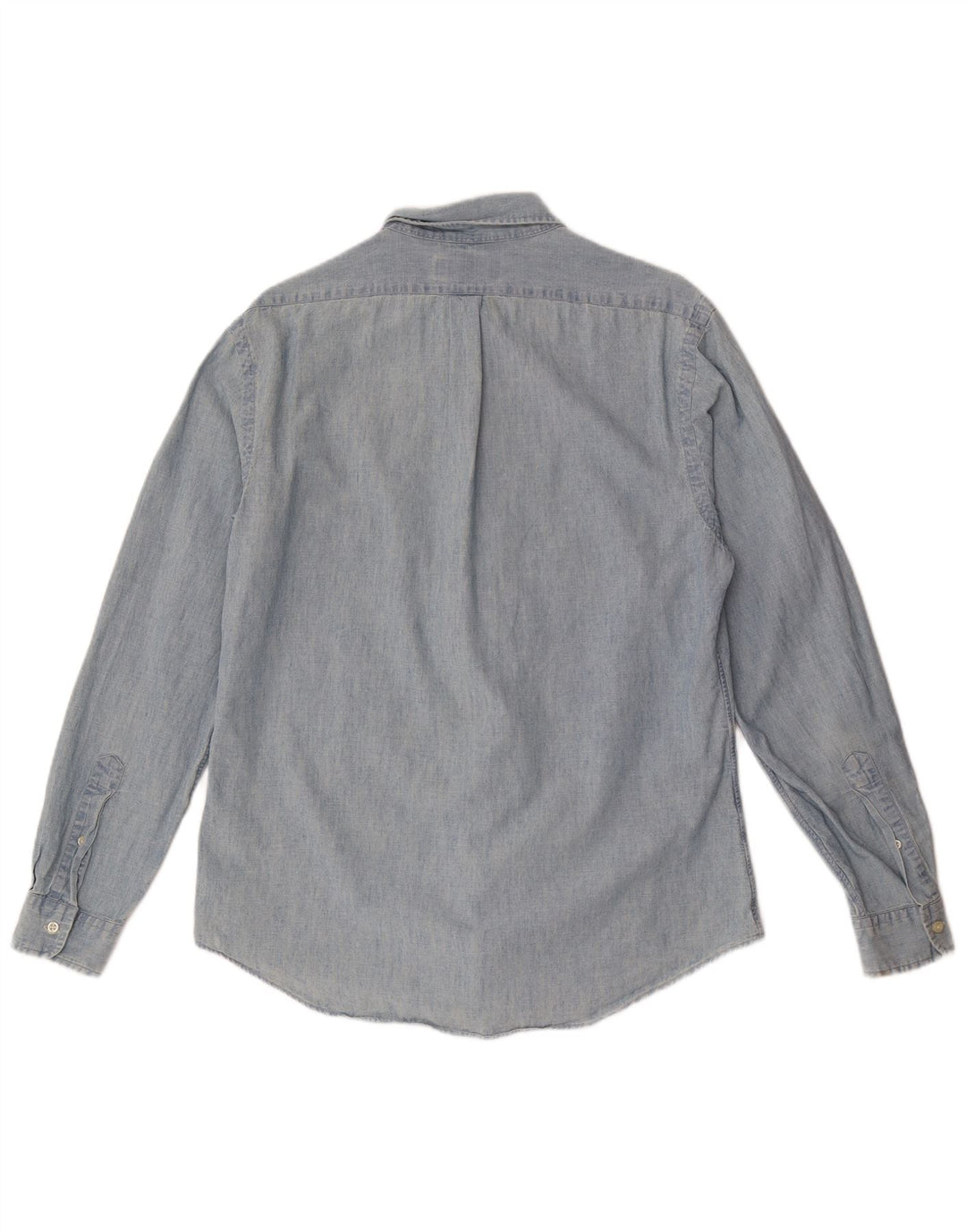 Ralph Lauren Mens Slim Fit Shirt Large Blue Cotton