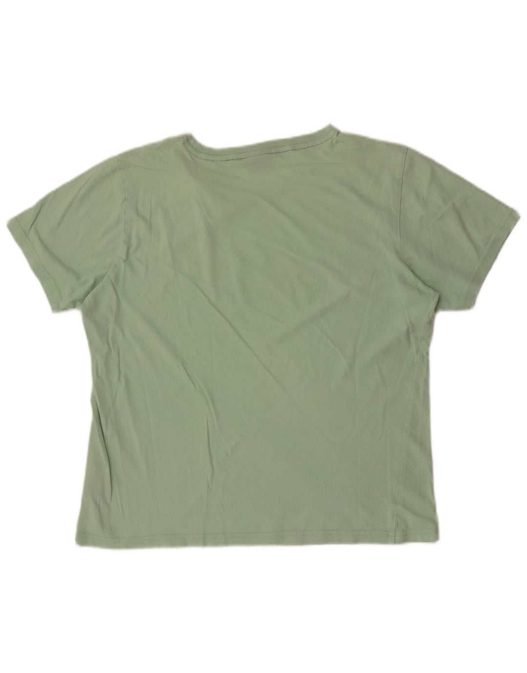 Bear Mens Graphic T-Shirt Top Medium Green