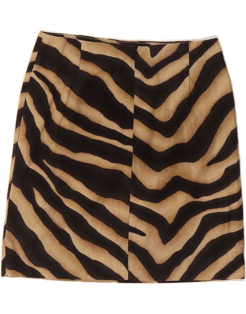 RALPH LAUREN Womens Petite A-Line Skirt US 10 Large W30  Brown Vintage Ralph Lauren and Second-Hand Ralph Lauren from Messina Hembry 