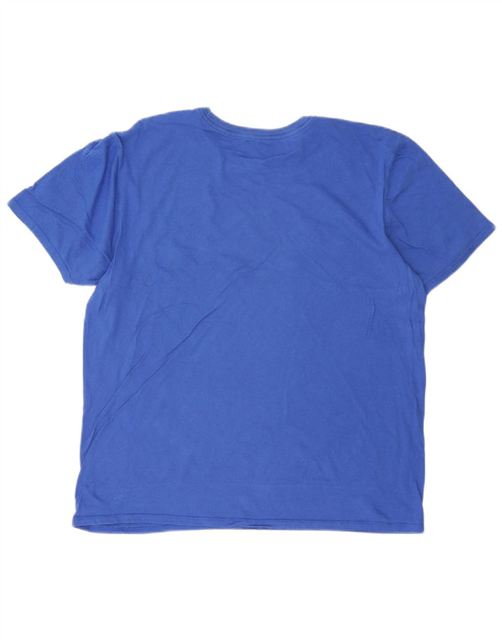 NIKE Mens Athletic Cut Graphic T-Shirt Top Large Blue