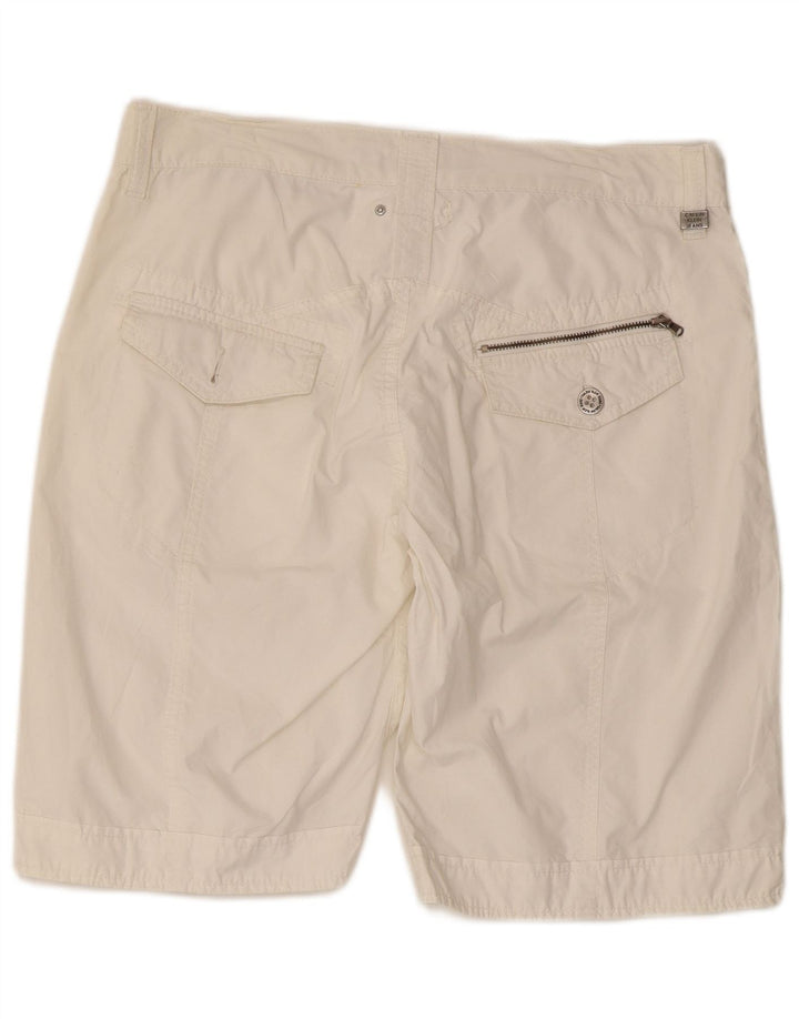 Calvin Klein Mens Chino Shorts W32 Medium White
