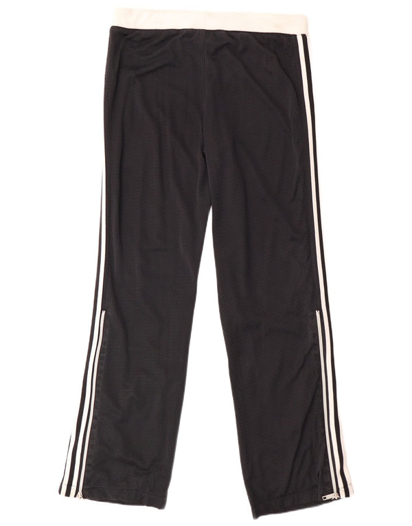 Nike Womens Tracksuit Trousers UK 14/16 Large Black Colourblock