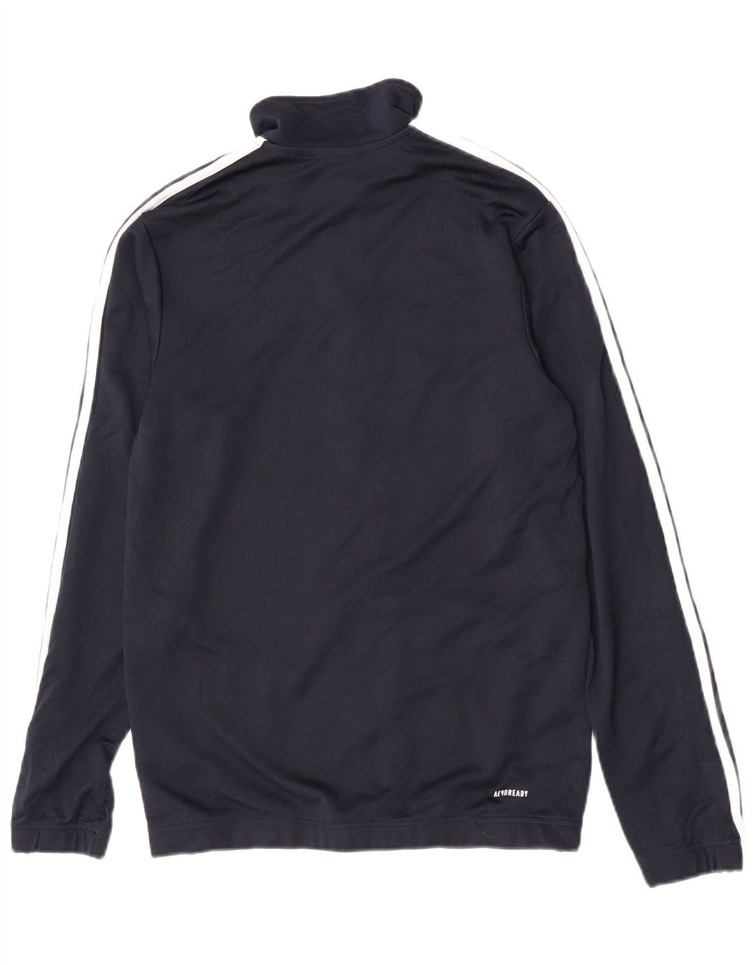 Adidas Mens Tracksuit Top Jacket Medium Navy Blue Polyester
