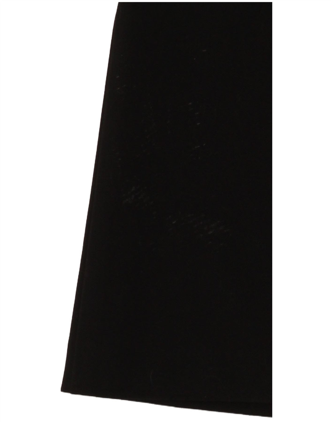 VINTAGE Womens Bootcut Chino Trousers Medium W30 L32 Black Polyester