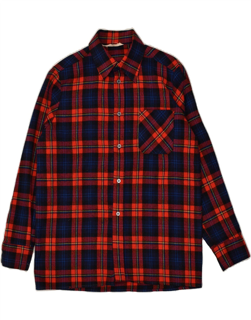 AGATEX Mens Shirt Medium Red Check | Vintage Agatex | Thrift | Second-Hand Agatex | Used Clothing | Messina Hembry 