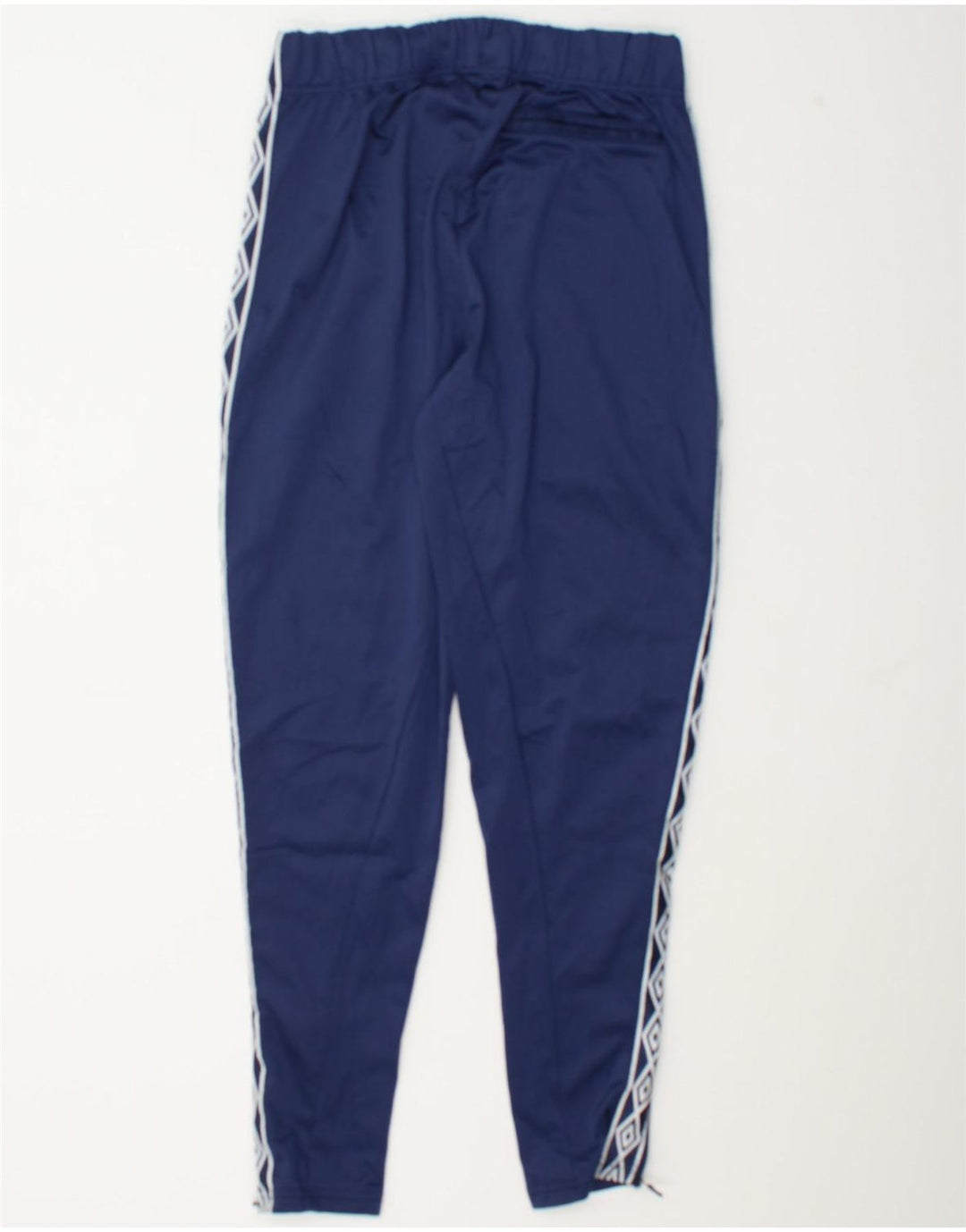 Umbro Mens Graphic Full Tracksuit Medium Navy Blue Colourblock Polyester
