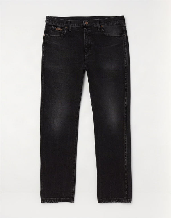 Wrangler Mens Straight Jeans W34 L31 Grey