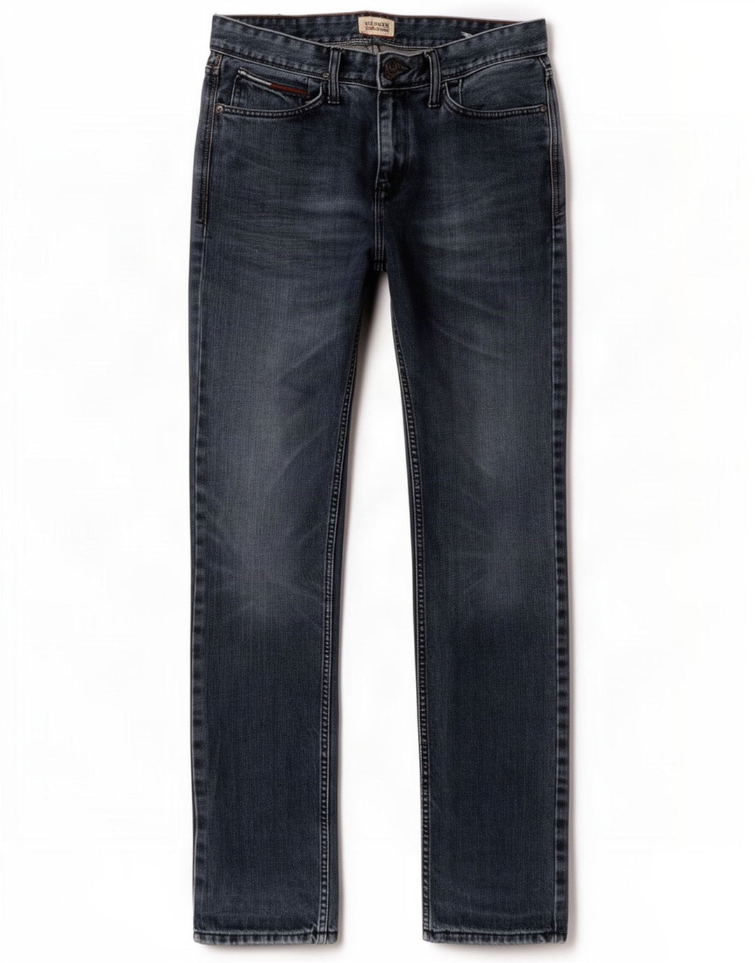 Tommy Hilfiger Womens Slim Jeans W32 L34 Navy Blue Cotton