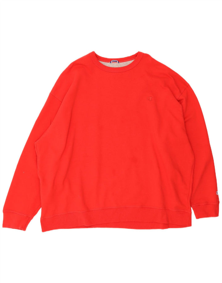 Champion Mens Sweatshirt Jumper 4XL Red