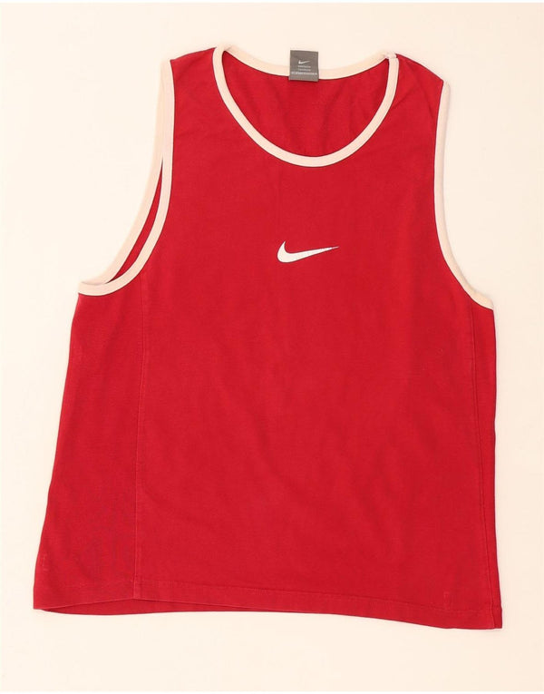 Nike Mens Vest Top UK 39/41 Medium  Red