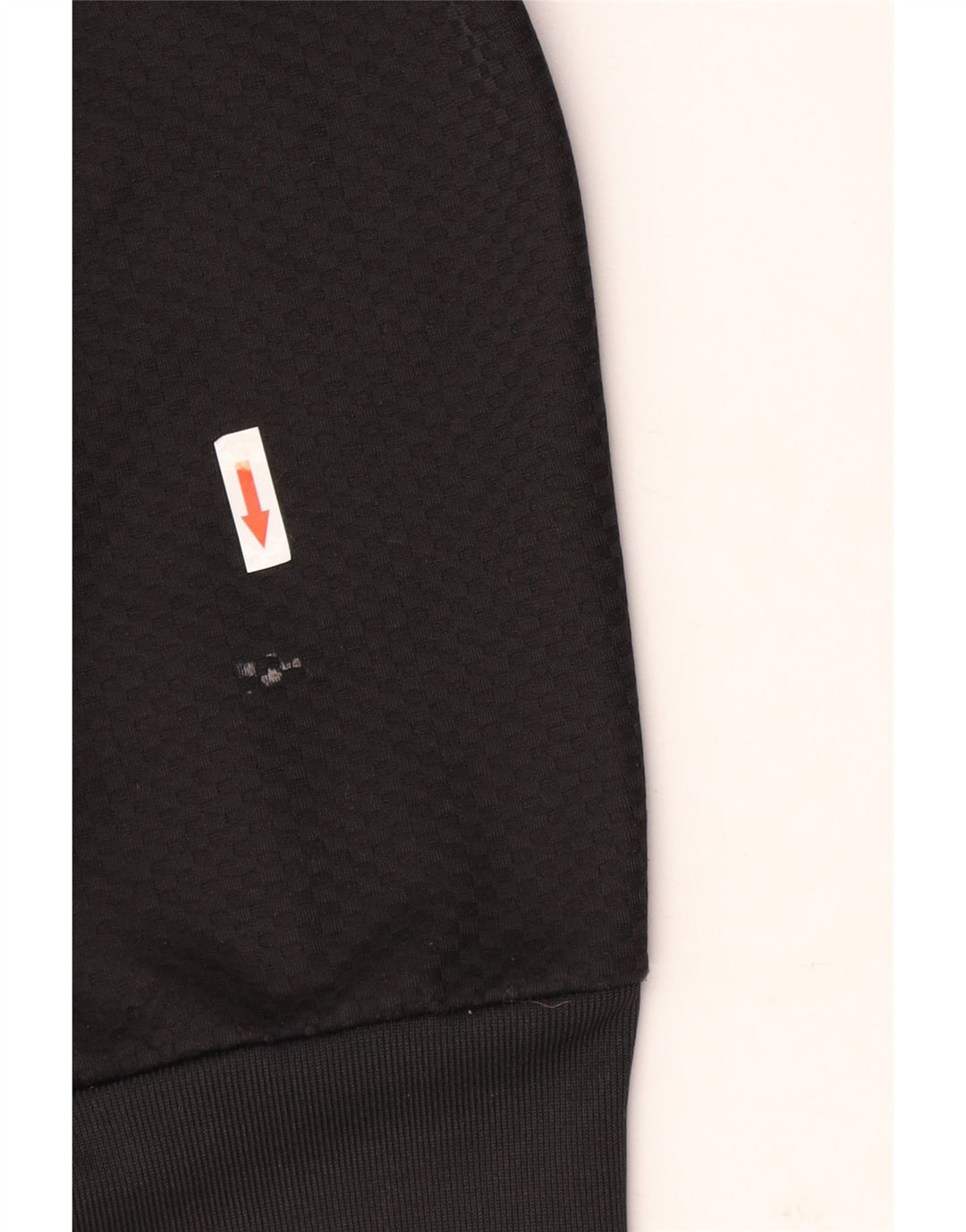 Adidas Womens Graphic Sweatshirt Jumper UK 12 Medium Black Polyester