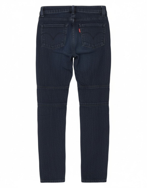 Levi's Girls 710 Super Skinny Jeans 7-8 Years W22 L22 Blue Cotton