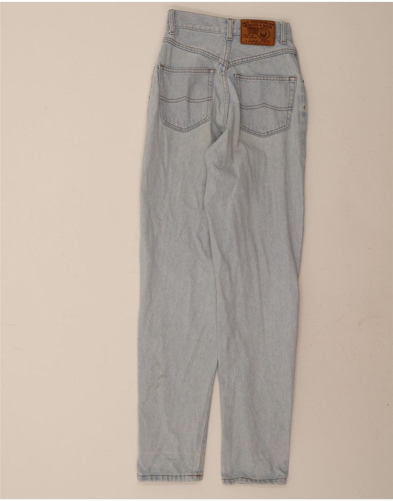 VINTAGE Womens Slim Jeans W26 L31 Blue Cotton Vintage Vintage and Second-Hand Vintage from Messina Hembry 