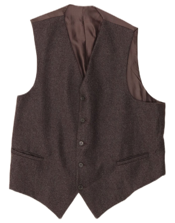 Vintage Mens Waistcoat IT 52 Large Grey