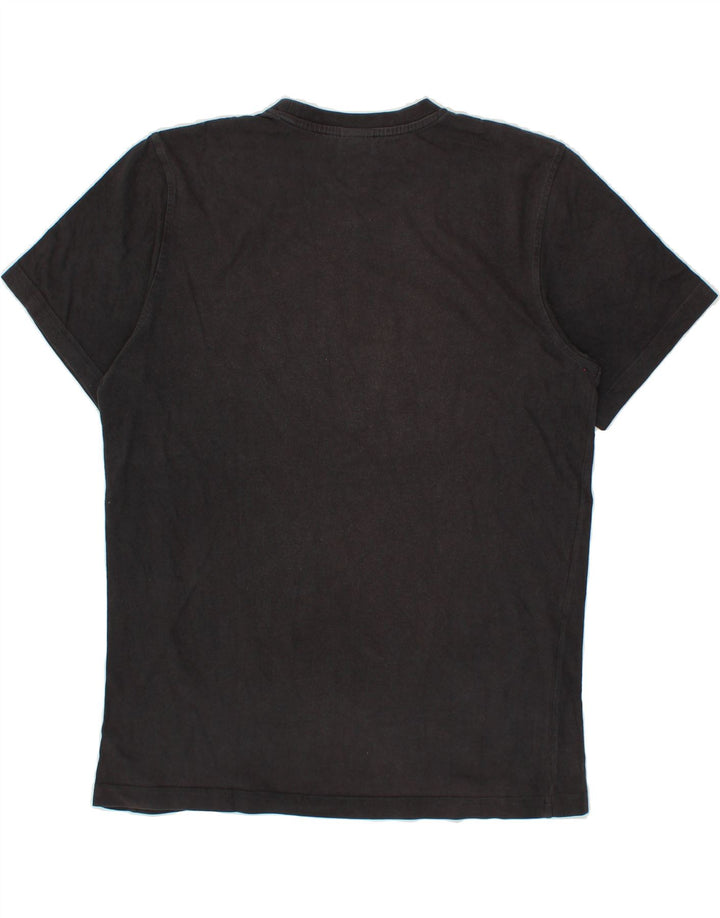 ADIDAS Mens Graphic T-Shirt Top Large Black Cotton Vintage Adidas and Second-Hand Adidas from Messina Hembry 