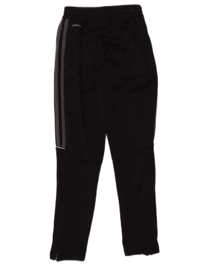 Adidas Boys Tracksuit Trousers 9-10 Years  Black Polyester