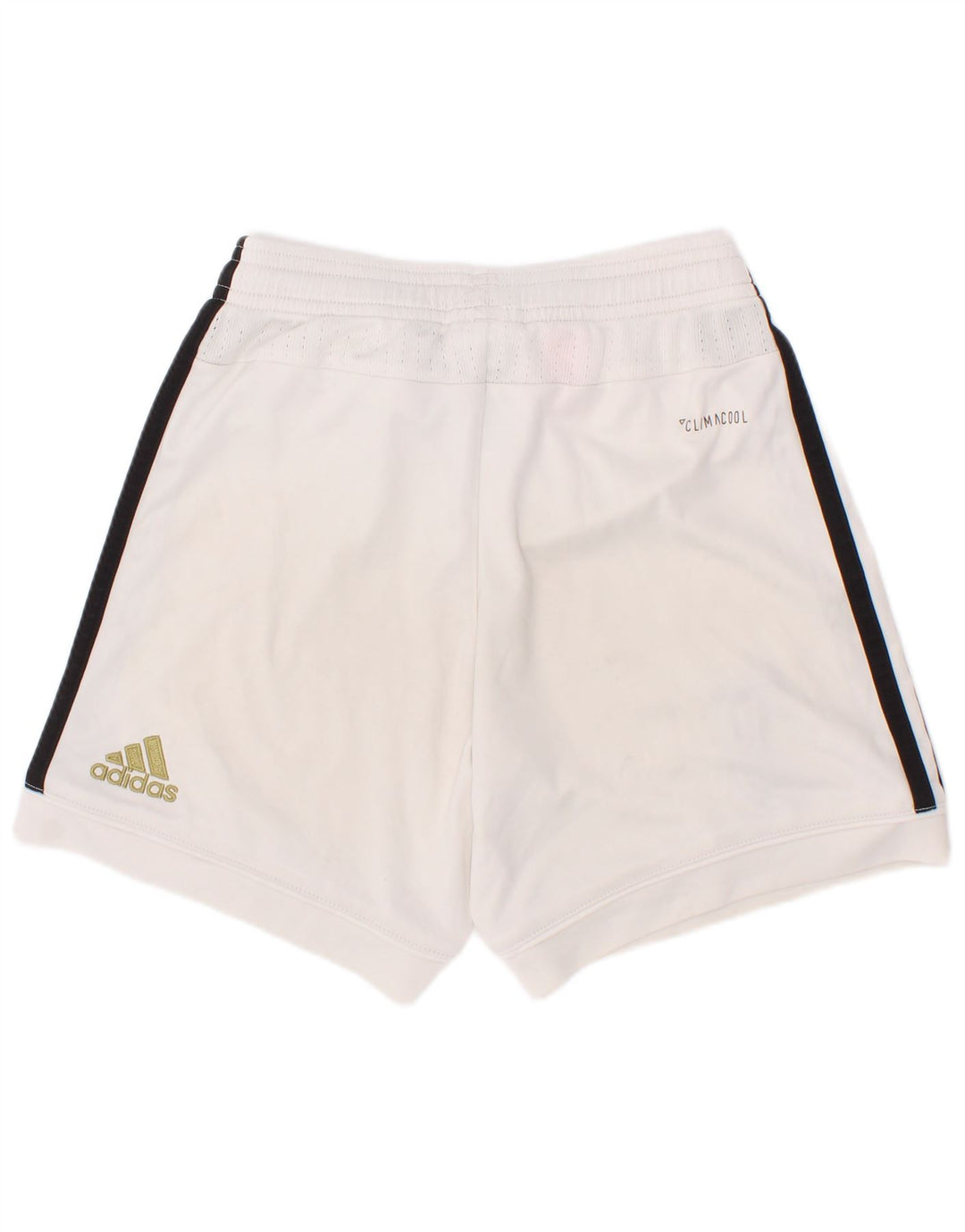 Adidas Boys Juventus Graphic Sport Shorts 7-8 Years White Polyester
