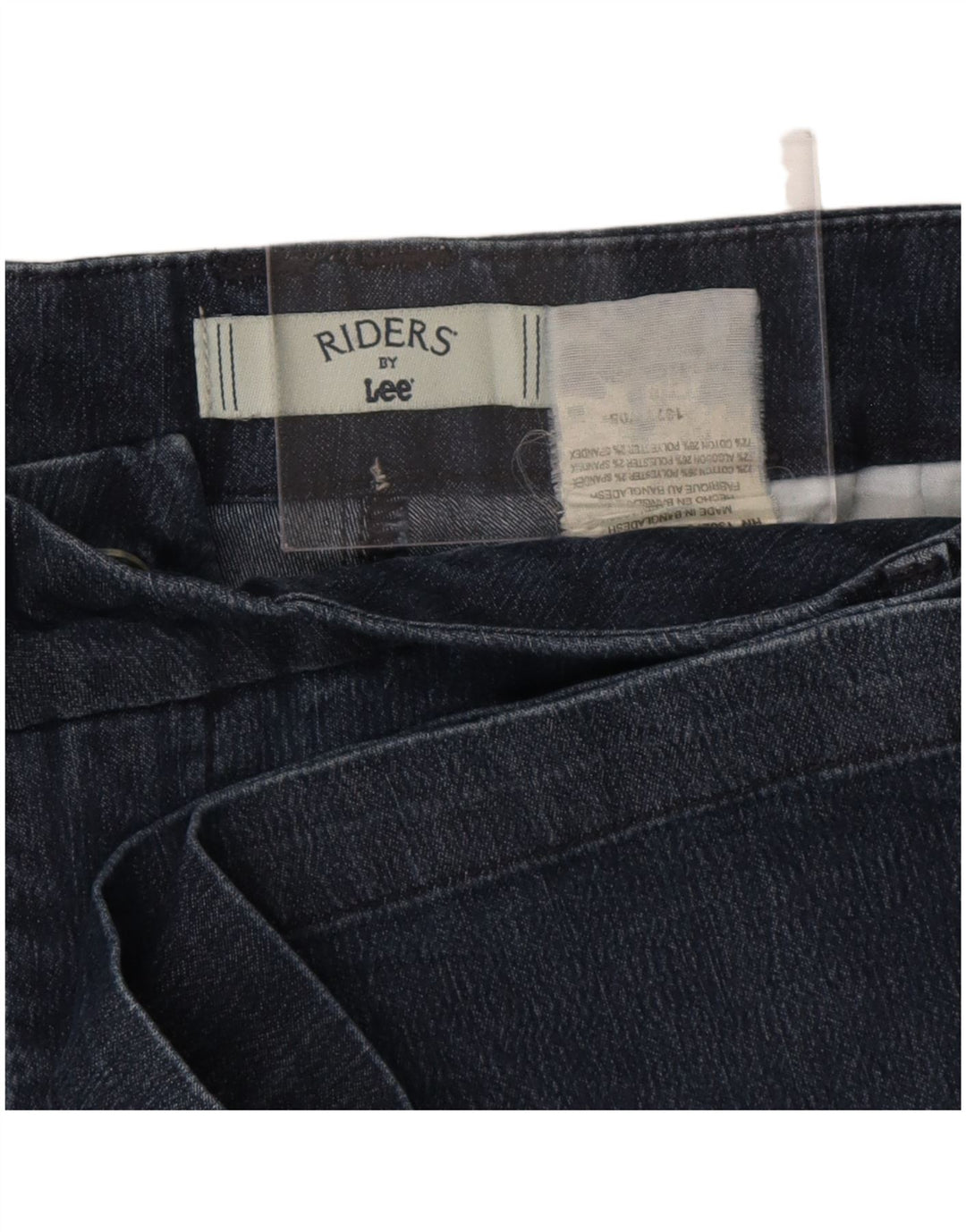 Lee Womens Riders Chino Shorts W32 Large Blue Cotton