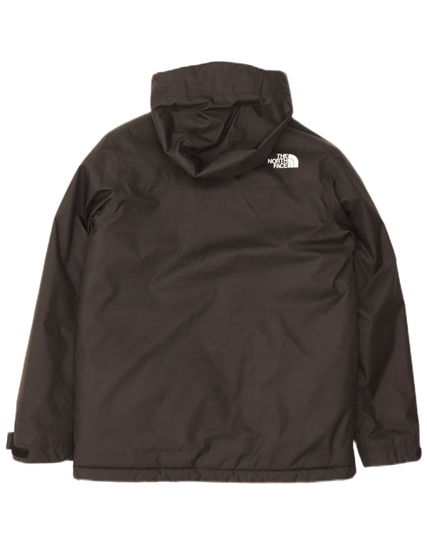 The North Face Boys Hooded Windbreaker Jacket 14-15 Years XL Black