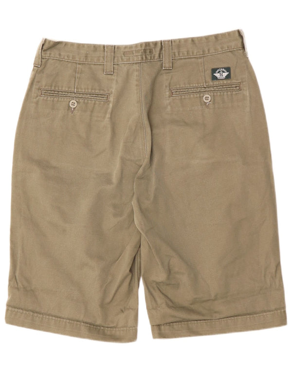 DOCKERS Mens Khakis Chino Shorts W31 Medium Khaki Cotton