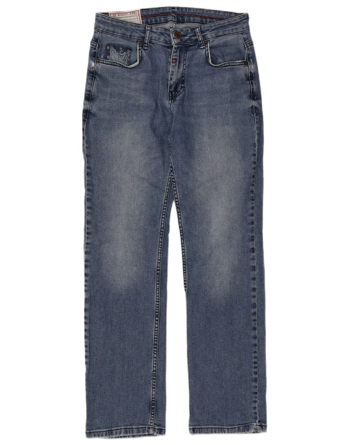 JOE BROWNS Womens Straight Jeans W30 L29 Blue Cotton