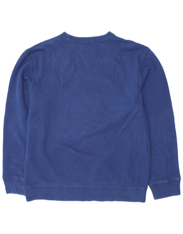 Gap Boys Graphic Sweatshirt Jumper 12-13 Years XL Navy Blue Cotton