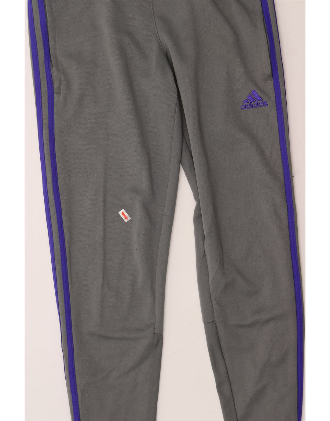 ADIDAS Womens Tracksuit Trousers UK 8/10 Small Grey Polyester Vintage Adidas and Second-Hand Adidas from Messina Hembry 