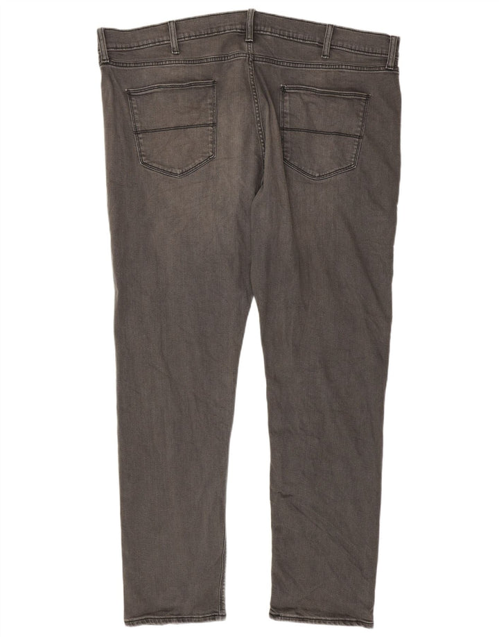 Marks & Spencer Mens Slim Jeans W42 L33 Grey Cotton