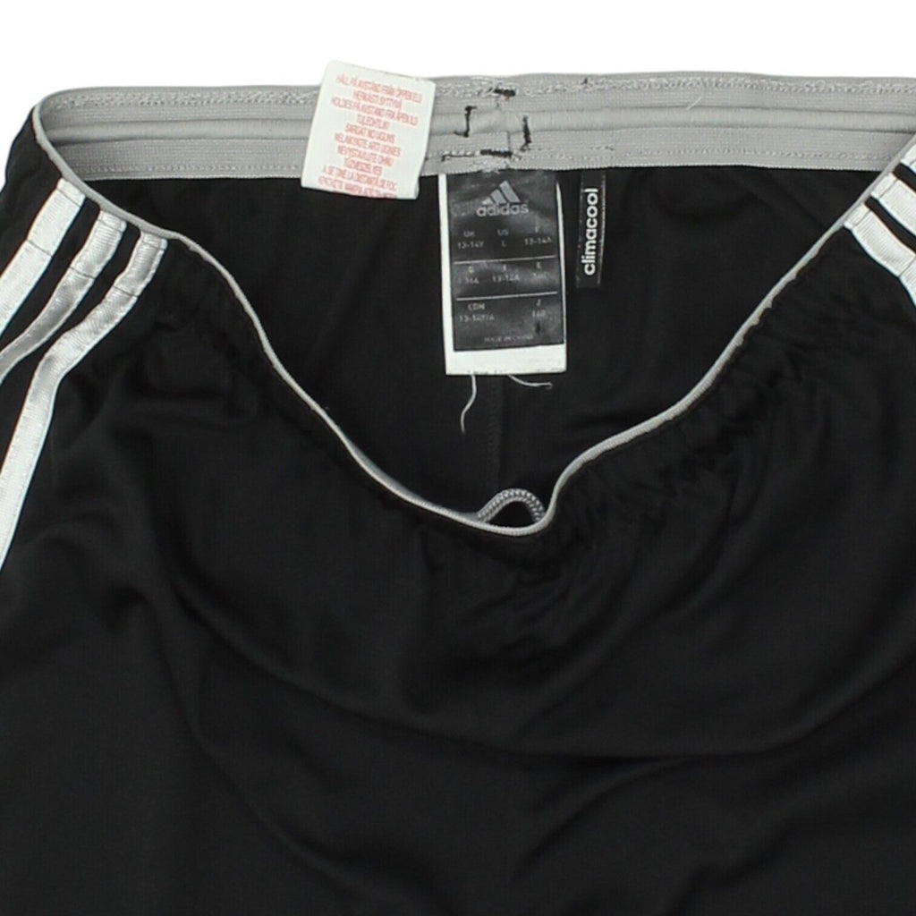 Germany 2014 Adidas Boys Black Shorts | Football Kids Sportswear VTG | Vintage Messina Hembry | Thrift | Second-Hand Messina Hembry | Used Clothing | Messina Hembry 