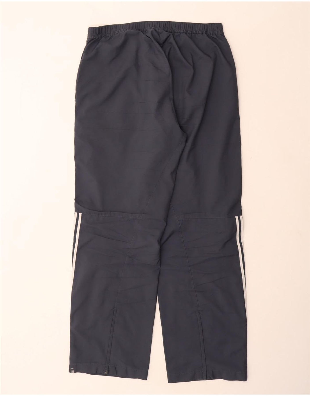 ADIDAS Womens Tracksuit Trousers UK 16 Large  Navy Blue