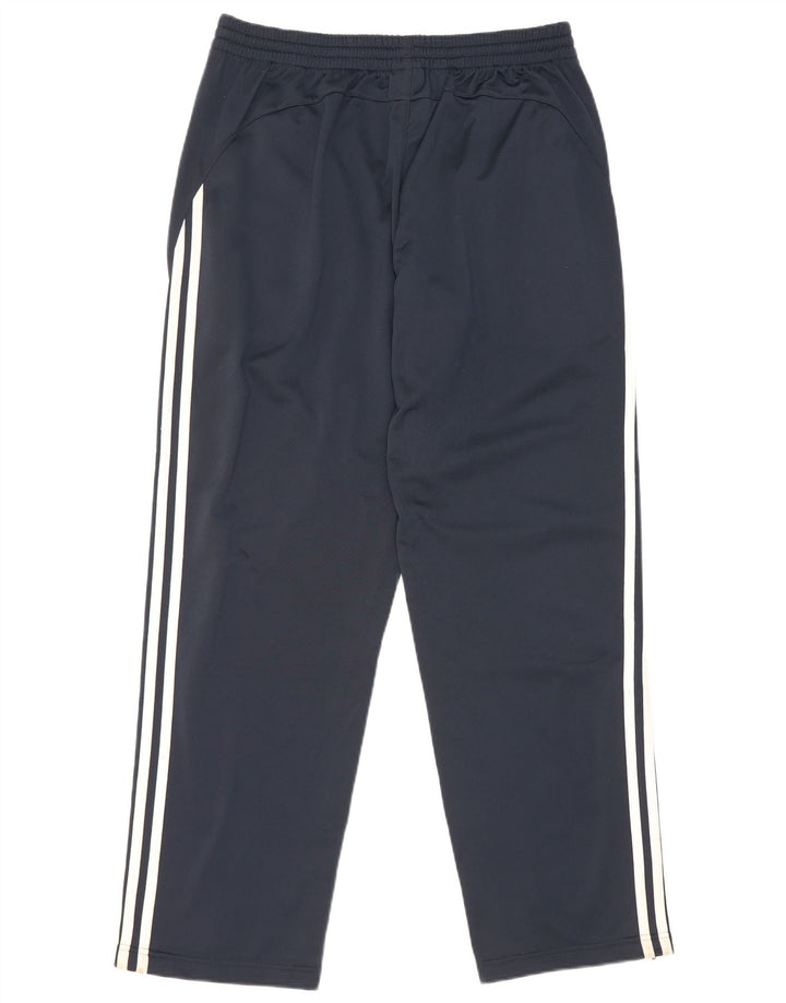 Adidas Mens Tracksuit Trousers UK 40/42 Medium Navy Blue Polyester