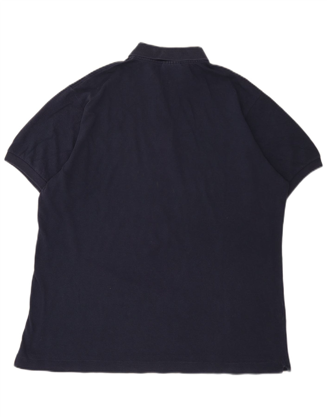 Lacoste Mens Polo Shirt Size 5 Large Navy Blue Cotton
