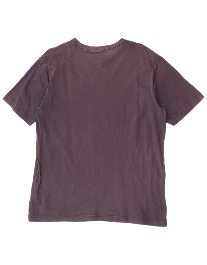Tommy Hilfiger Mens T-Shirt Top Small Navy Blue Cotton
