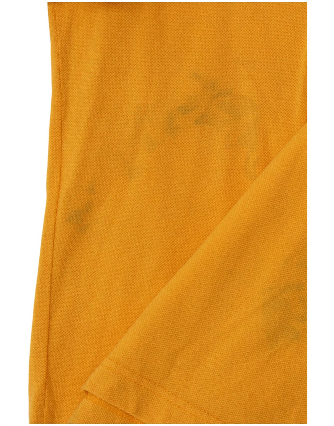 FRED PERRY Mens Polo Shirt Medium Yellow Cotton