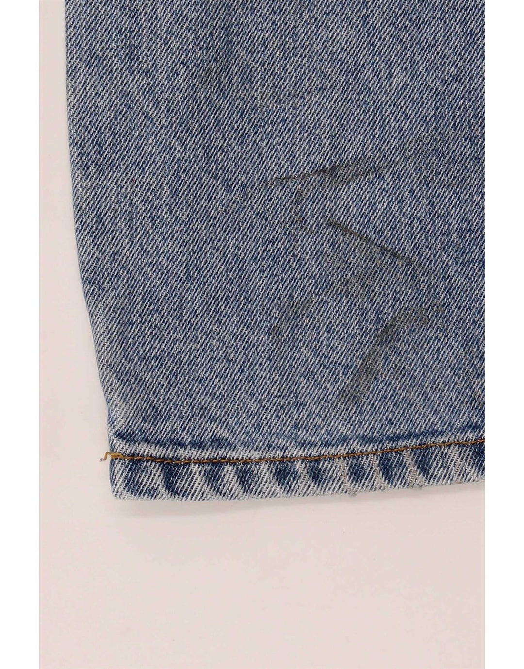 Wrangler Mens Regular Fit Straight Jeans W32 L30 Blue Cotton