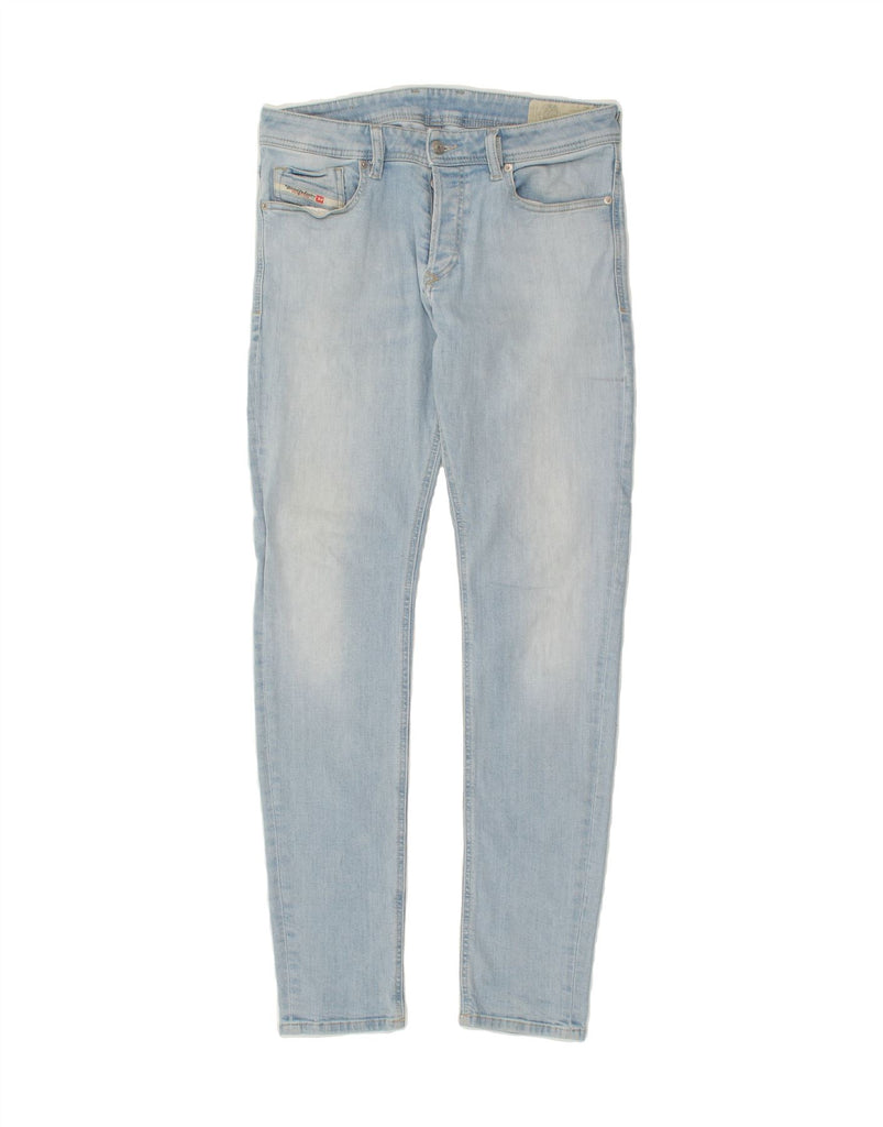 DIESEL Womens Sleenker Slim Skinny Jeans W31 L32 Blue Cotton | Vintage Diesel | Thrift | Second-Hand Diesel | Used Clothing | Messina Hembry 