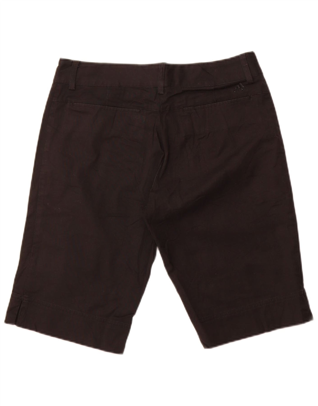 Adidas Womens Bermuda Shorts US 8 Medium W32 Black Cotton