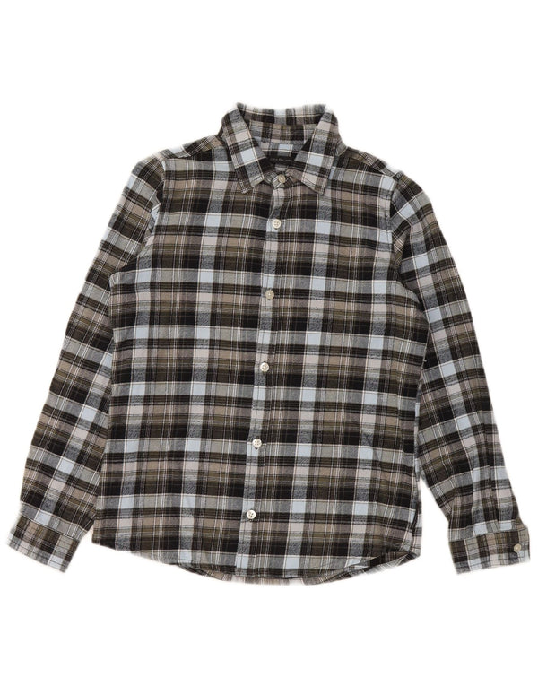 CALVIN KLEIN JEANS Boys Flannel Shirt 9-10 Years Multicoloured Check