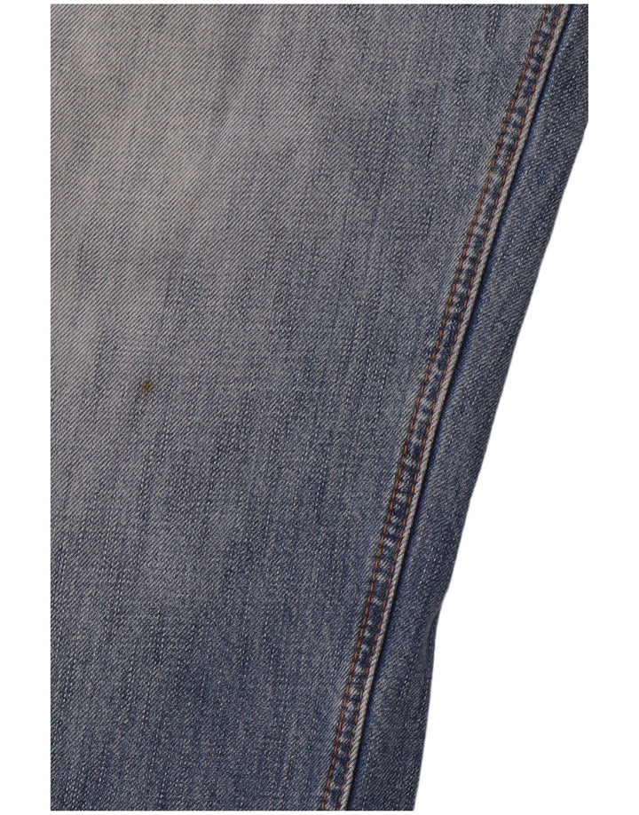 CREW CLOTHING Mens Straight Jeans W36 L31 Blue Cotton