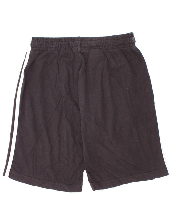 Adidas Boys Sport Shorts 11-12 Years Black Cotton