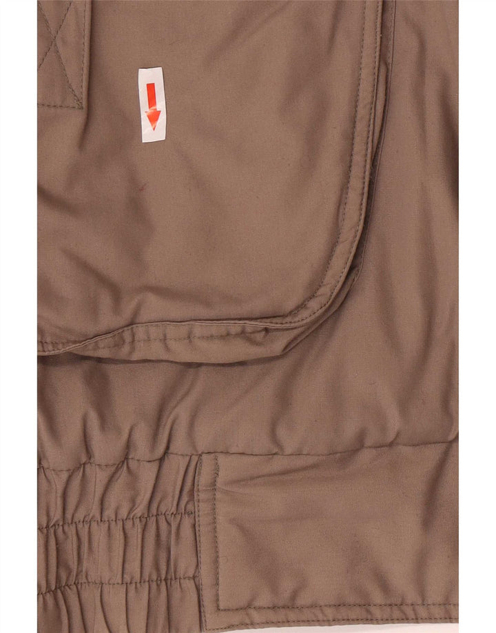 Mark Astor Mens Padded Jacket IT 54 2XL Beige Polyester