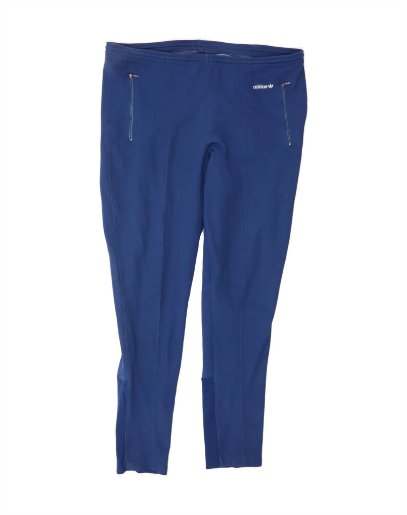 ADIDAS Womens Tracksuit Trousers UK 18 XL  Navy Blue Polyamide Vintage Adidas and Second-Hand Adidas from Messina Hembry 