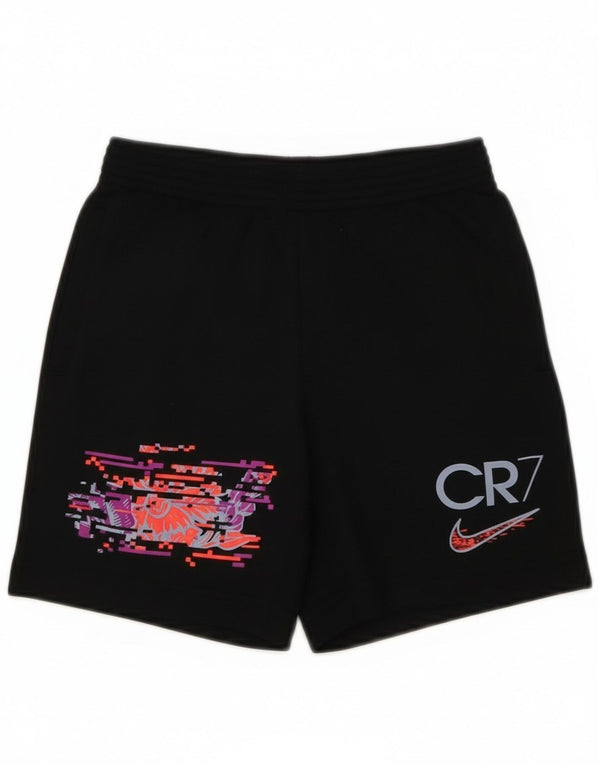 Nike Boys Cristiano Ronaldo Graphic Sport Shorts 6-7 Years Large Black