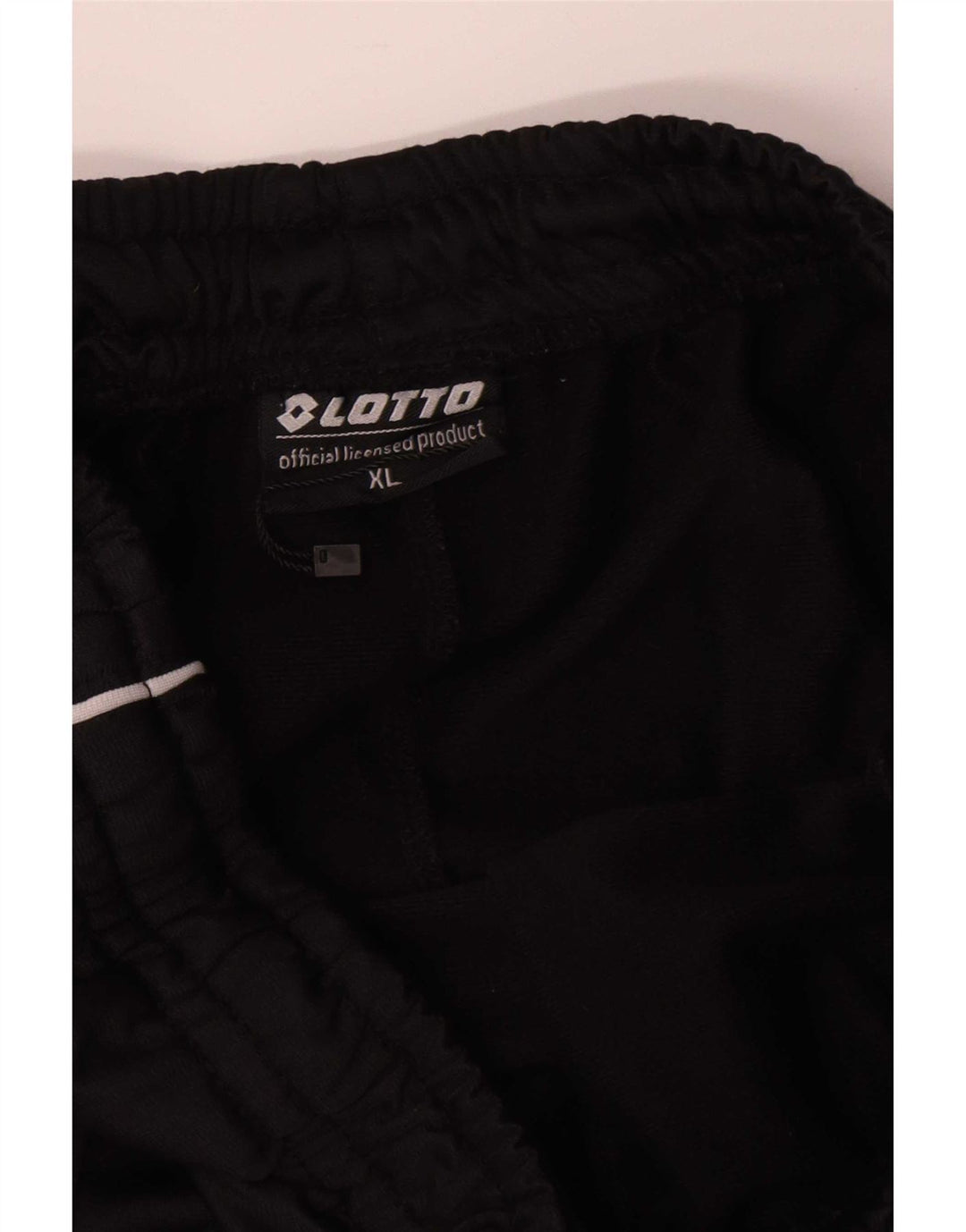 Lotto Mens Tracksuit Trousers Joggers XL Black Polyester