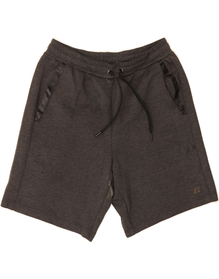 RUSSELL ATHLETIC Mens Sport Shorts Medium  Grey Polyester Vintage Russell Athletic and Second-Hand Russell Athletic from Messina Hembry 