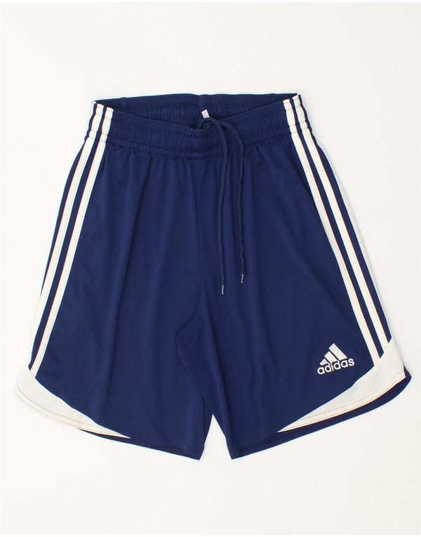 Adidas Mens Climacool Sport Shorts Small  Navy Blue Colourblock Polyester