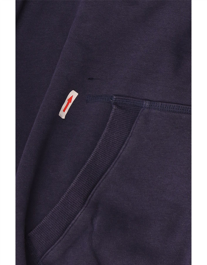 Puma Mens Tracksuit Top Jacket Large Navy Blue Cotton