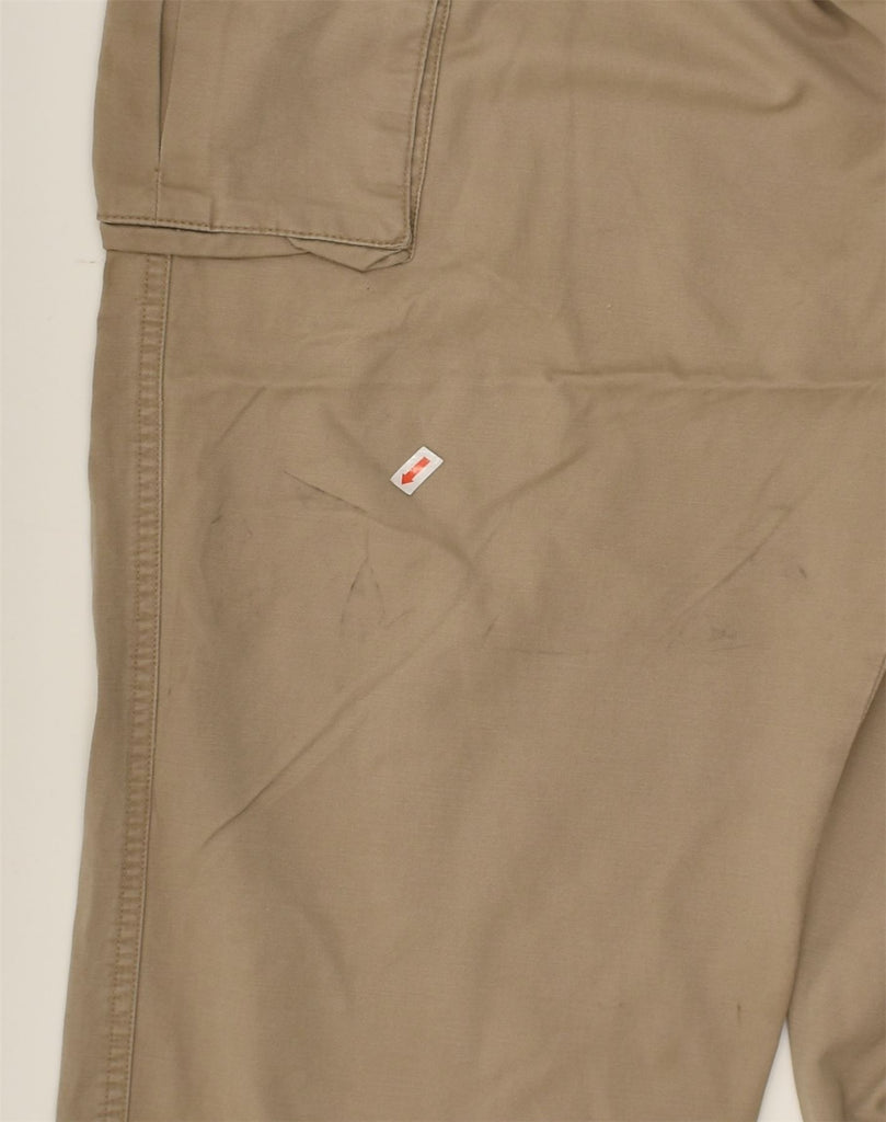 J. CREW Mens Straight Cargo Trousers W35 L34 Beige Cotton | Vintage J. Crew | Thrift | Second-Hand J. Crew | Used Clothing | Messina Hembry 